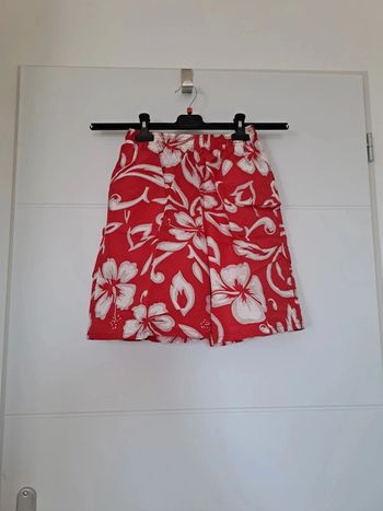 Short / maillot de bain rouge L
