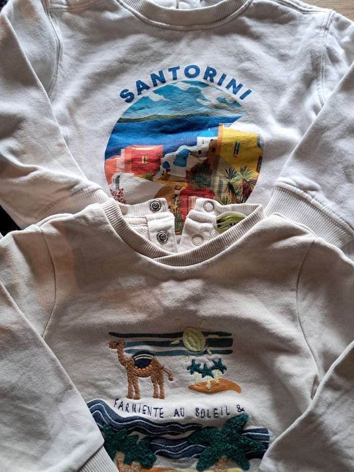 Lot 9 pulls 18 mois - photo numéro 6