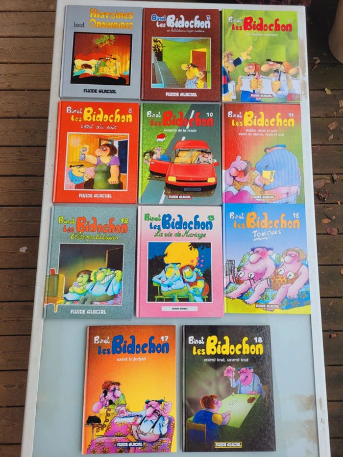 Les Bidochon : Tomes 3, 6, 8, 10, 11, 12, 13, 14, 16, 17 et 18 - photo numéro 2