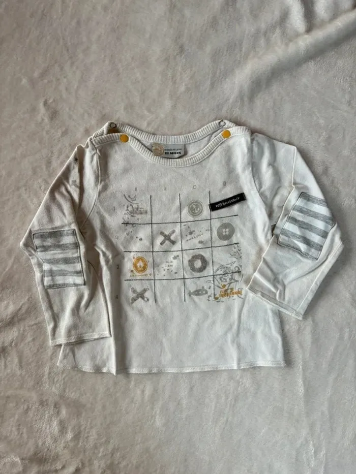 T-shirt à manches longues garçon
