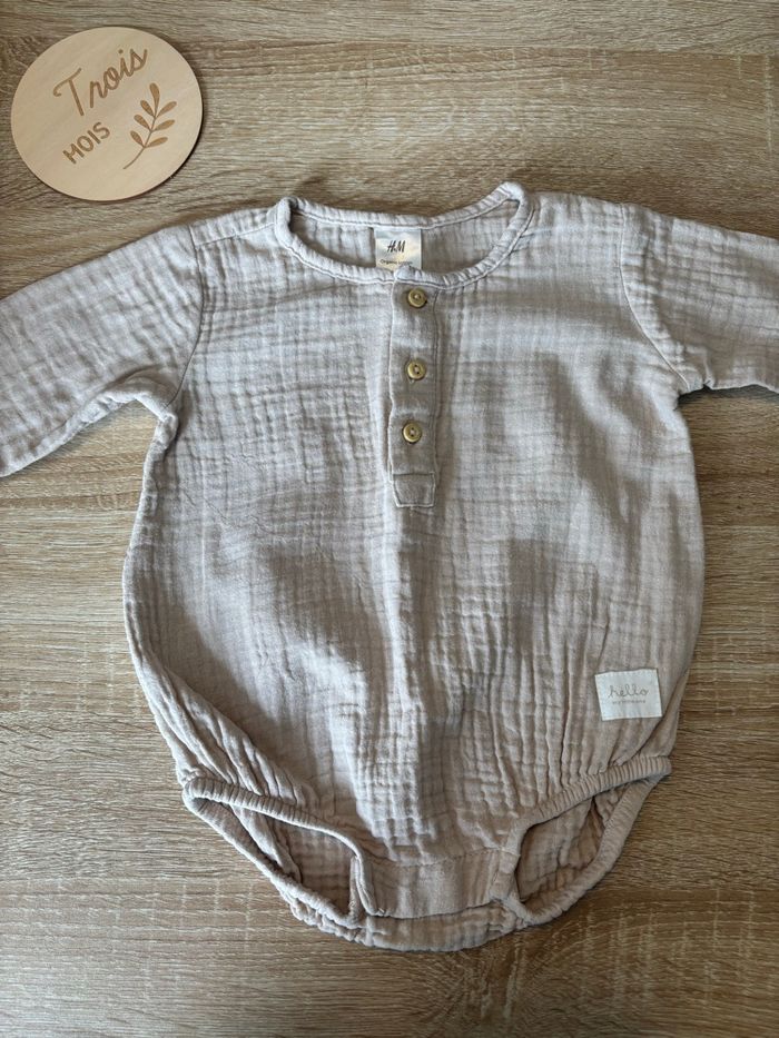 Barboteuse 3 mois H&M - photo numéro 3