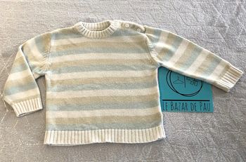 Pull rayé - 18 mois