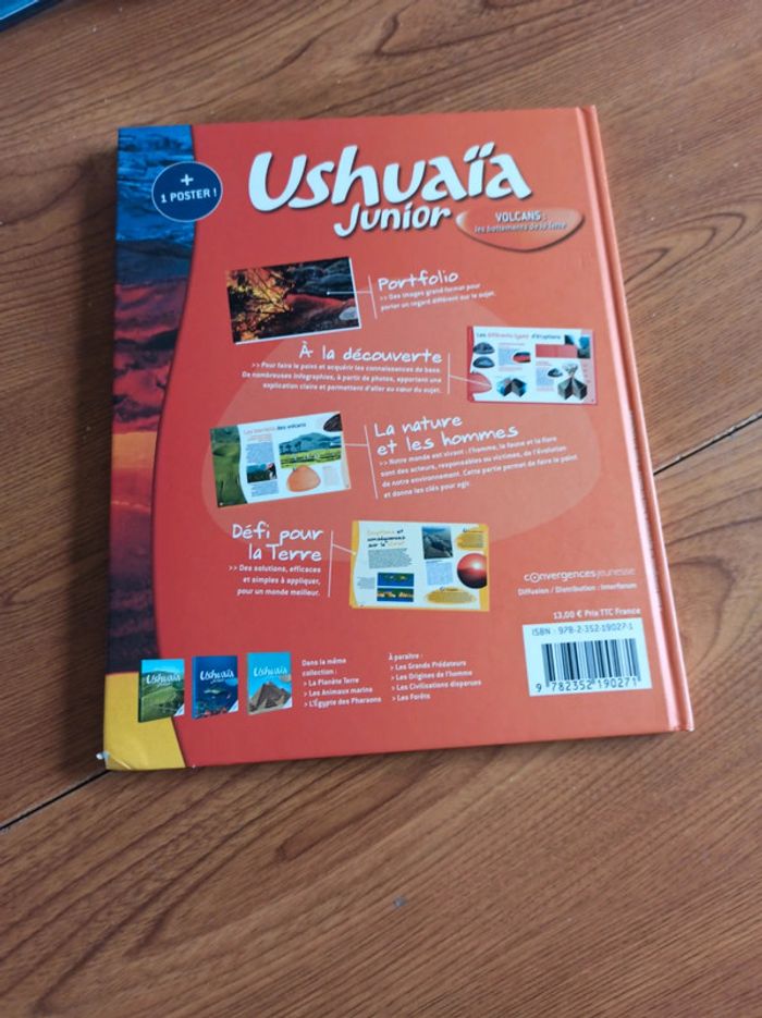 Livre Ushuaia junior volcans - photo numéro 2