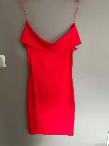 Robe fourreau soirée été couleur rouge Jennyfer taille S / 36 / 8 · Neuf avec étiquette·