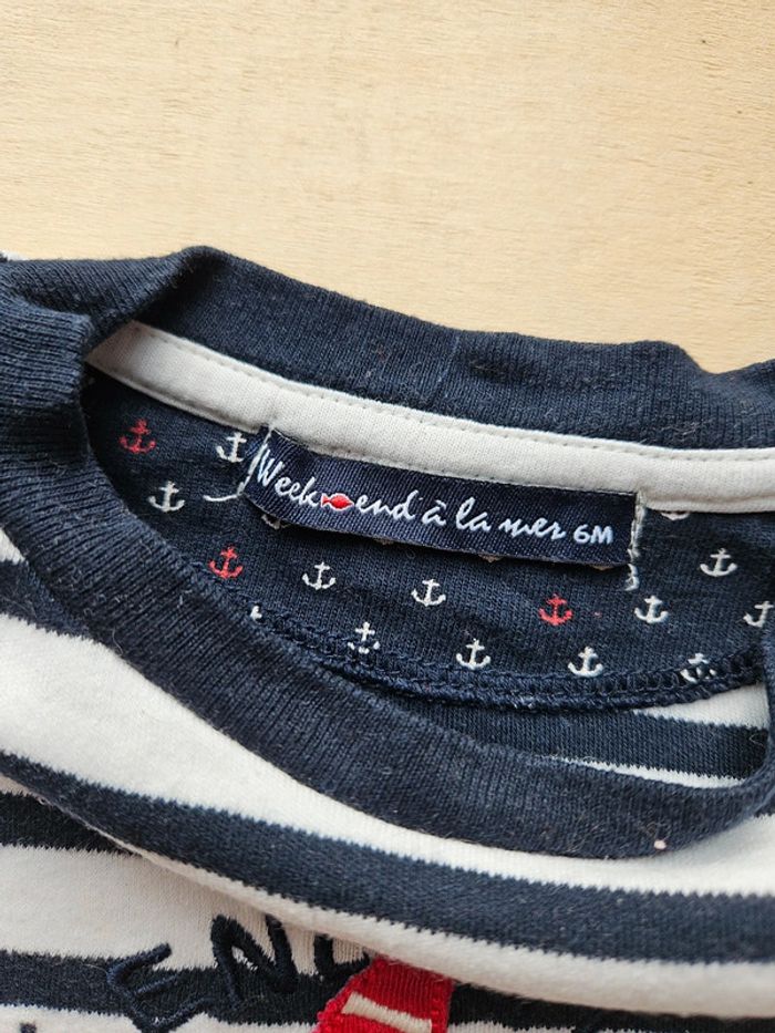 Pull / tee shirt week end a la mer - photo numéro 3
