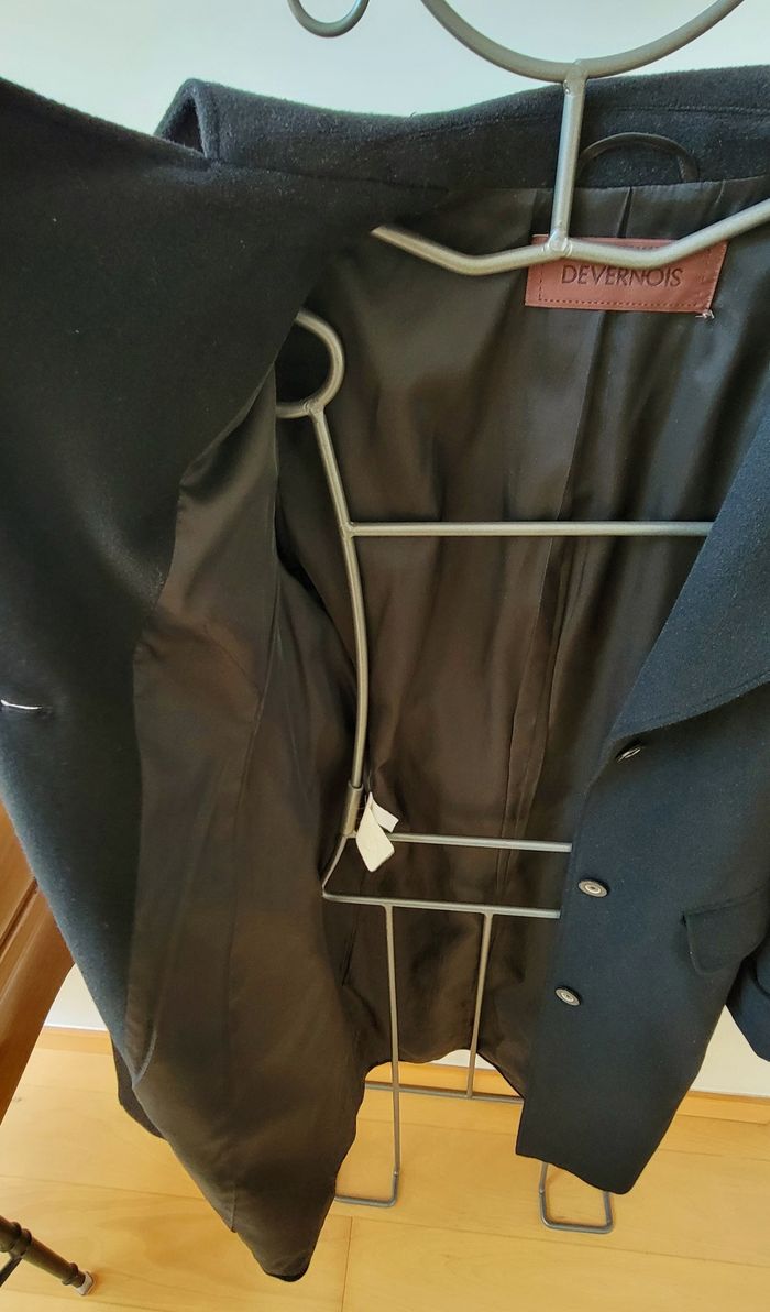 Manteau Devernois noir 40 - photo numéro 8