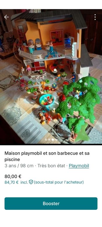 Grande maison playmobil