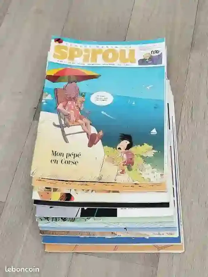 Lot de 12 magazines SPIROU année 2011 L011 - photo numéro 2