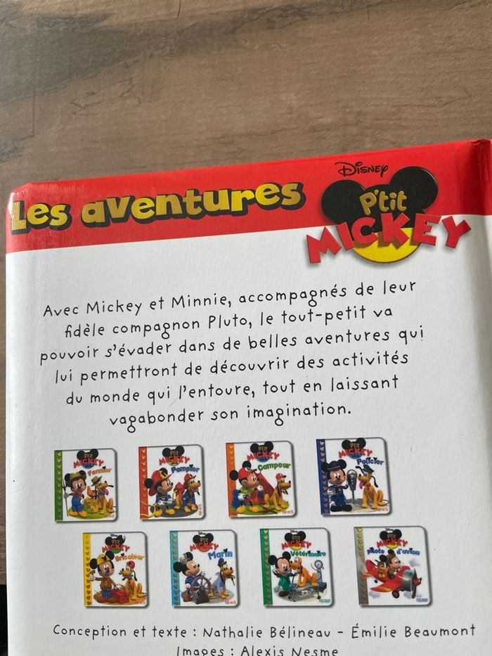 Livre les aventures de Mickey - photo numéro 2