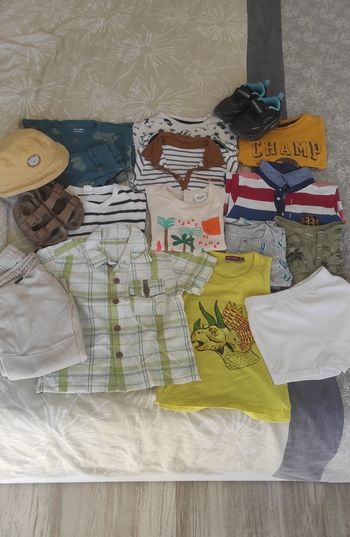 Lot 2 ans garçon été 