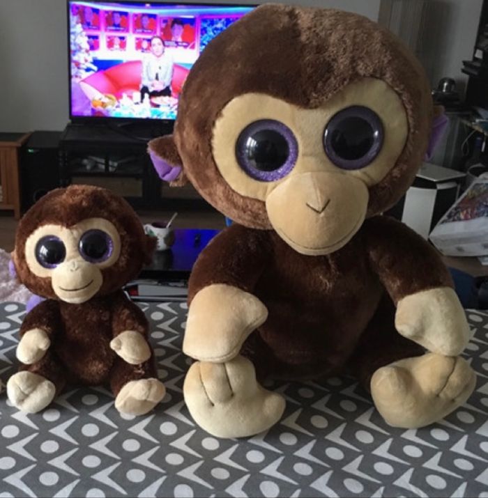 Grande peluche singe - photo numéro 8