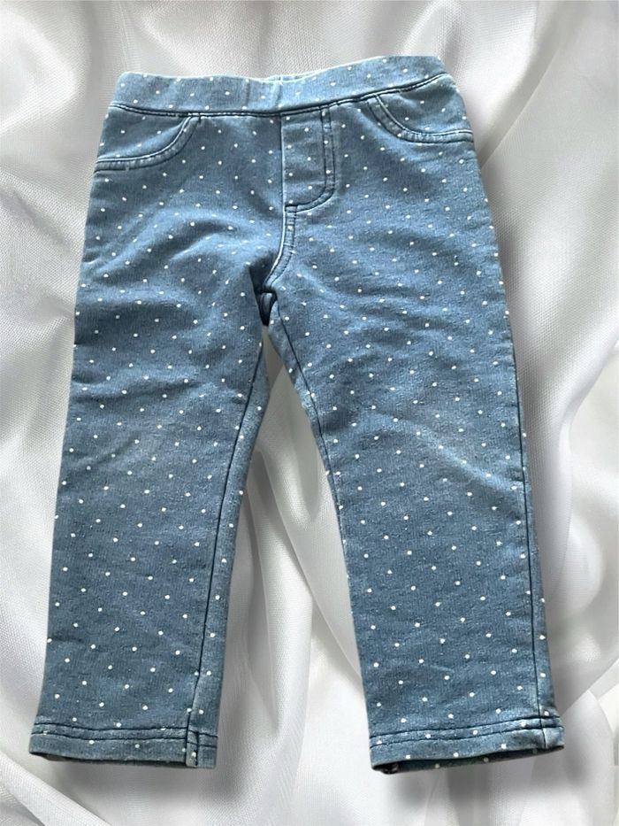 Lot de 2 leggings bébé fille – 18 mois - photo numéro 5