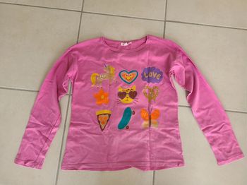 T-shirt manches longues 
DPAM
Taille 10 ans