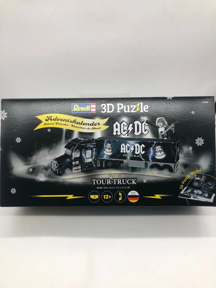 AC/DC 3D puzzle tour truck calendrier de l’avent