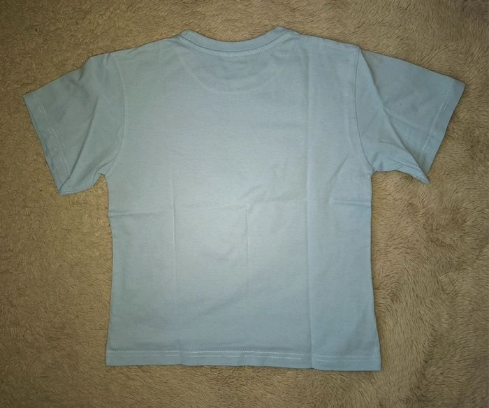 T shirt bleu manche courte Martinique 10 ans - photo numéro 3