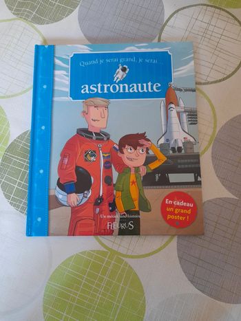 Livre quand je serai grand je serai astronaute