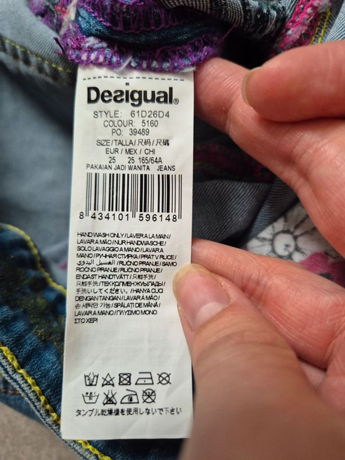 Short jean désigual - photo numéro 6