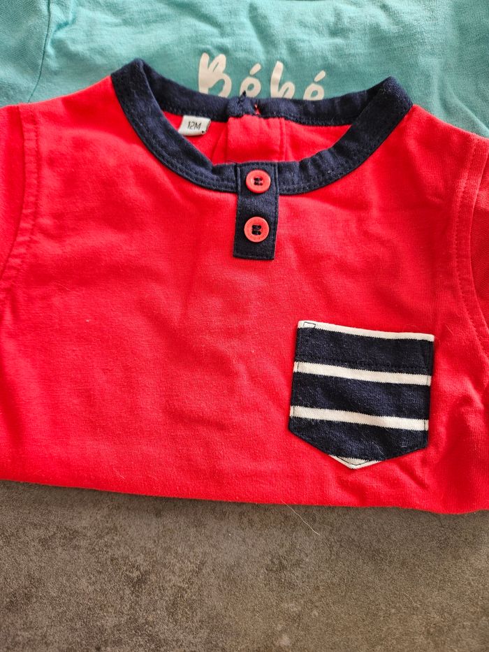 Lot de 4 tee-shirt manche courte - photo numéro 3