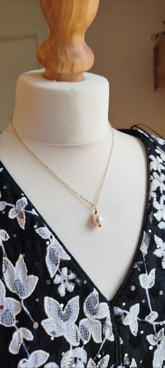 Collier séduction avec véritable perles de Nacre - photo numéro 3