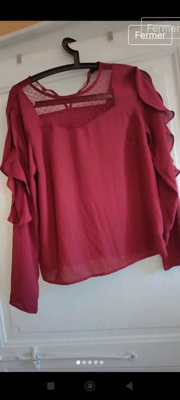 Beau petit haut bordeau