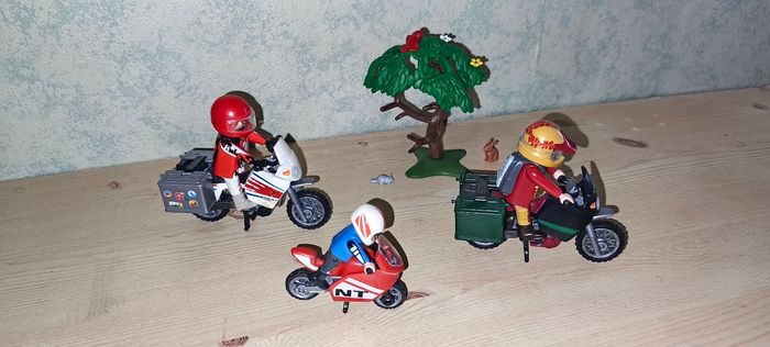 Playmobil, lot de motards - photo numéro 2