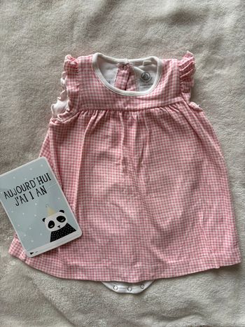 Body robe petit bateau 12 mois