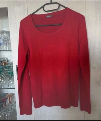 Pull rouge taille M