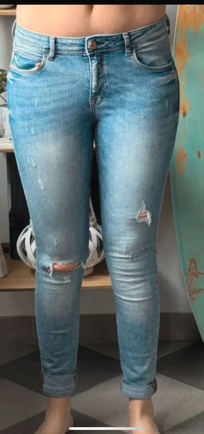 Jeans troué H&M