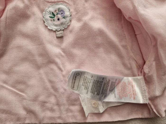 Ensemble cérémonie 6 pièces cassis, blanc & rose - 12M - Sergent Major (BE) - photo numéro 18