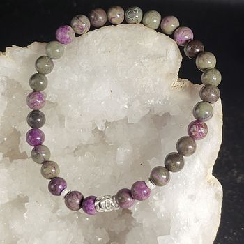 Bracelet en stichtite et serpentine (atlantasite) 🤩