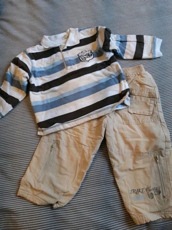 Ensemble garçon 23 mois