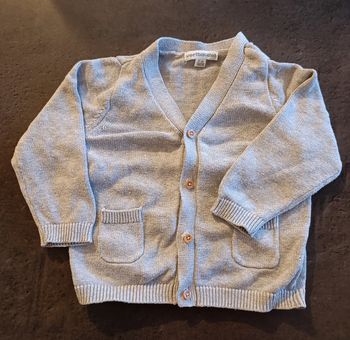 Gilet léger gris
Taille 18 mois