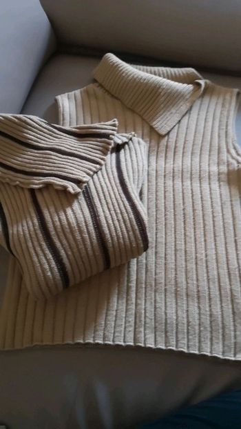 Lot de 2 pulls avec col