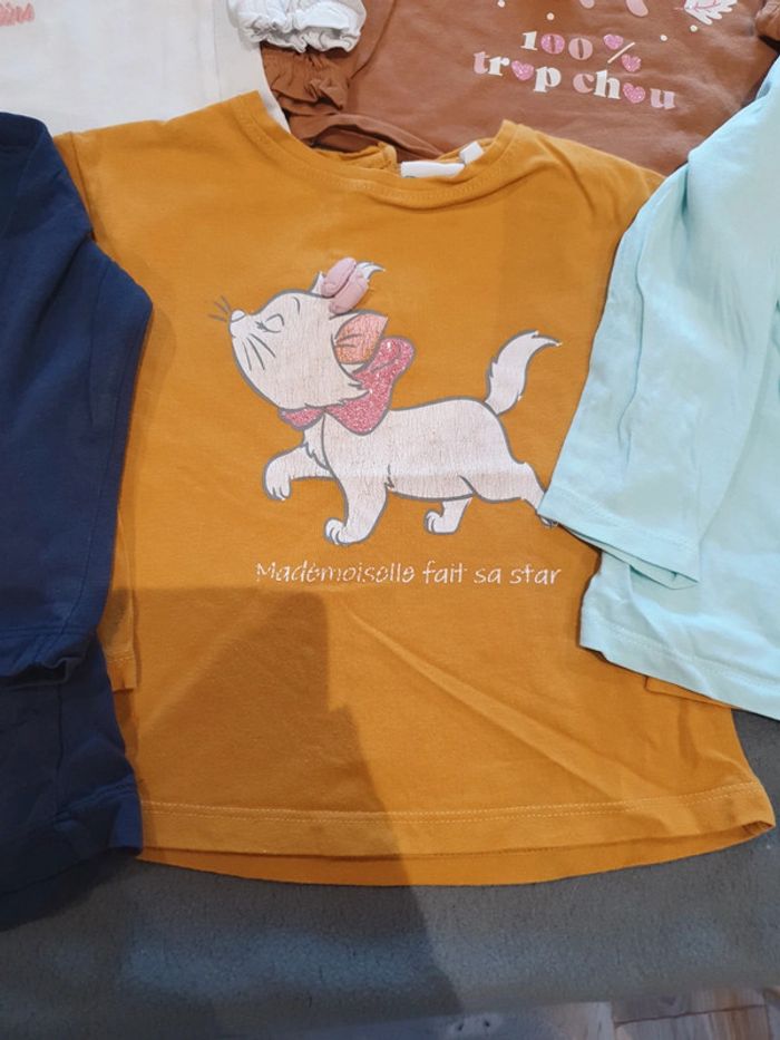 Lot de 8 tee-shirt manches longues - photo numéro 6