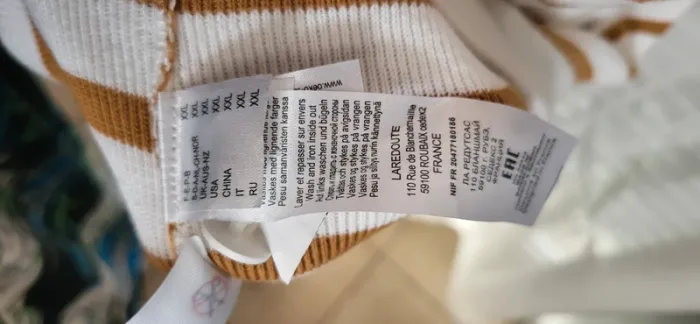 Pull marinière

Neuf la redoute - photo numéro 6