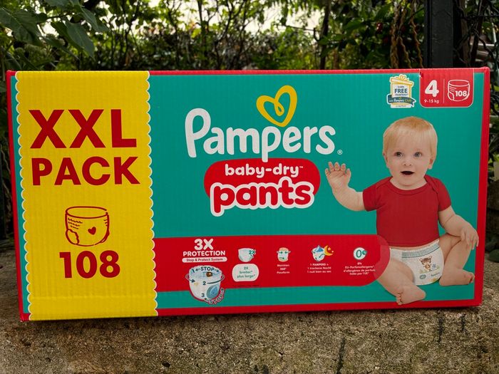 Pants Pampers Baby dry Taille 4 - photo numéro 2