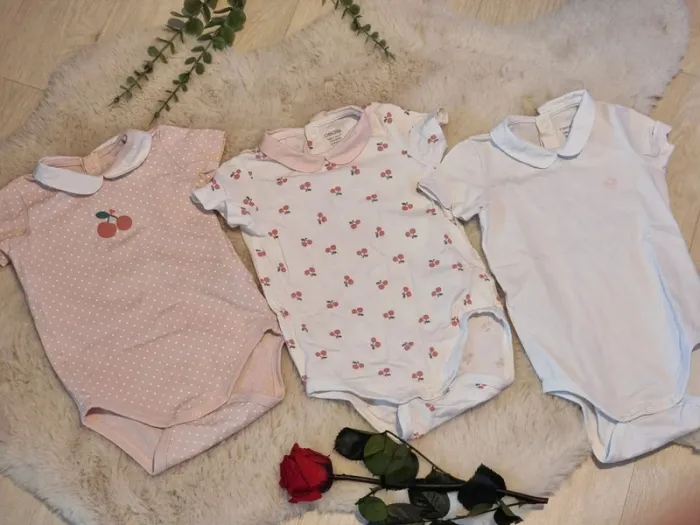 Lot de 3 bodies MC