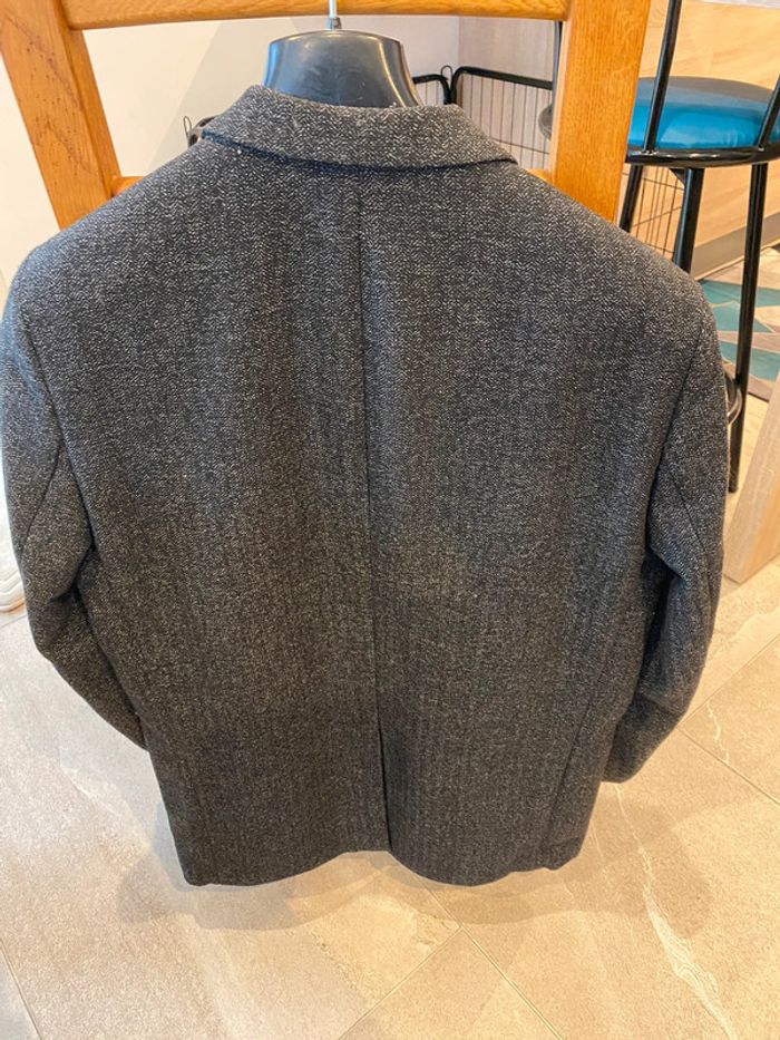 Veste noir chiné - photo numéro 2