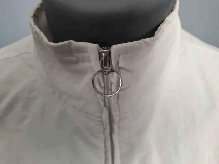 veste coupe vent champion blanche / homme taille M / brodé (470) - photo numéro 8