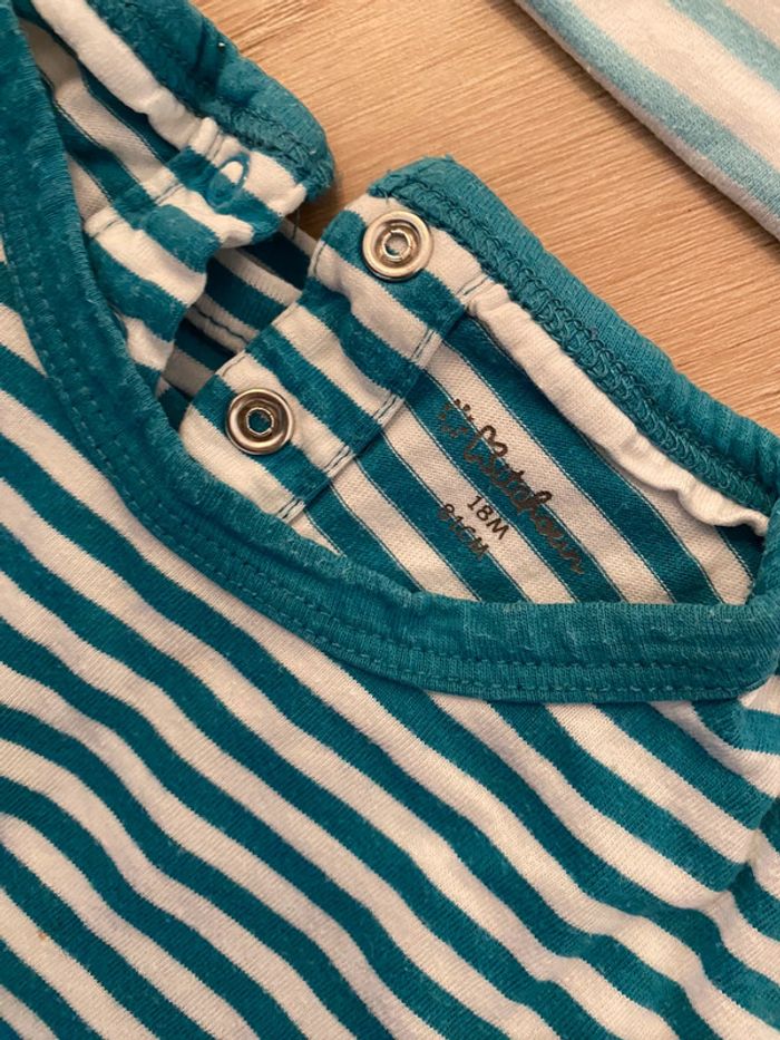 Lot de 8 t shirts manches longues 18 mois très bon etat - photo numéro 7