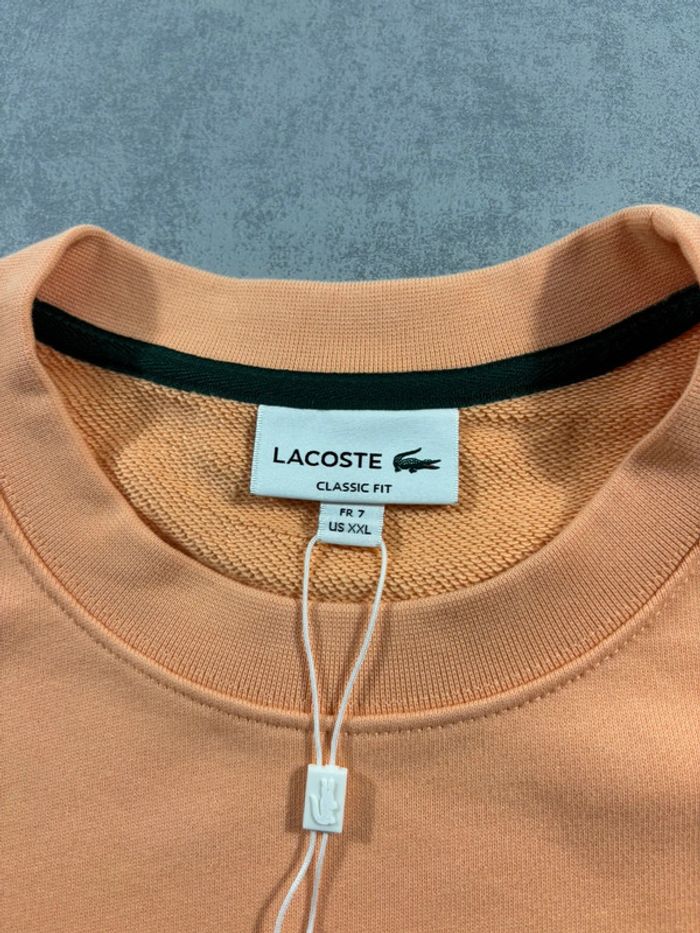 Ensemble Lacoste Corail/Abricot Taille XXL Neuf avec étiquette - photo numéro 4