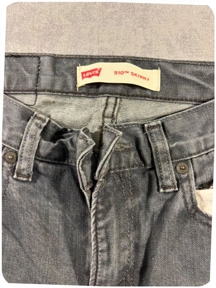 Jean Noir Levi’s 510 W29 L29 =Taille 38 - photo numéro 6