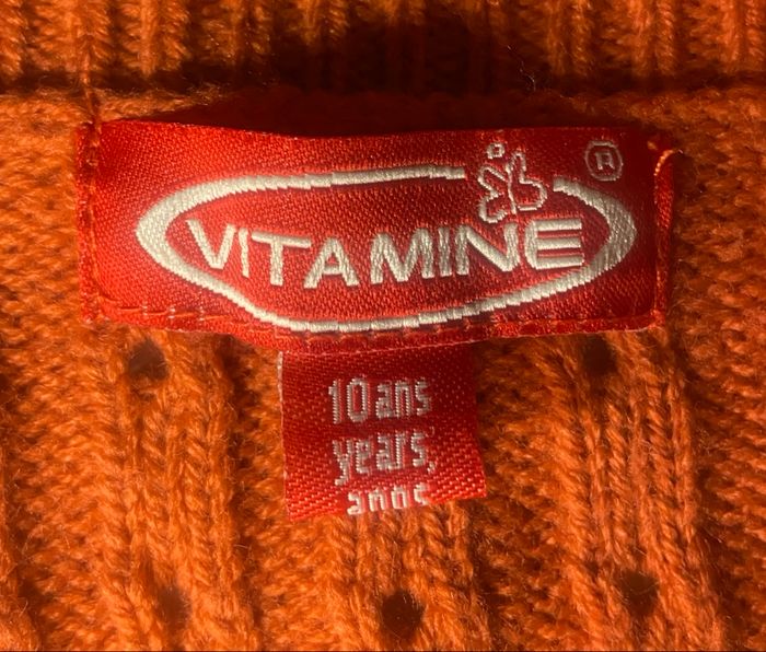 Boléro »Vitamine »orange - photo numéro 4