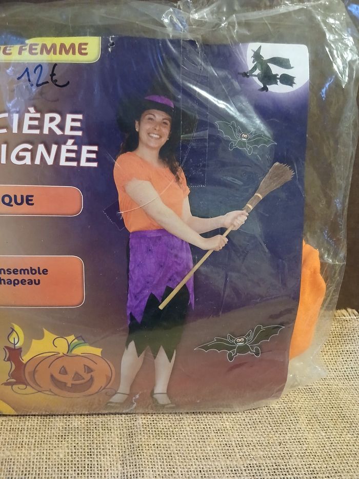 Déguisement la sorcière araignée - photo numéro 2