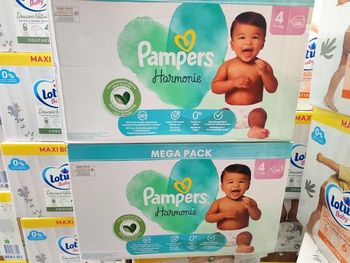 Pampers harmonie taille 4 2 cartons de 80