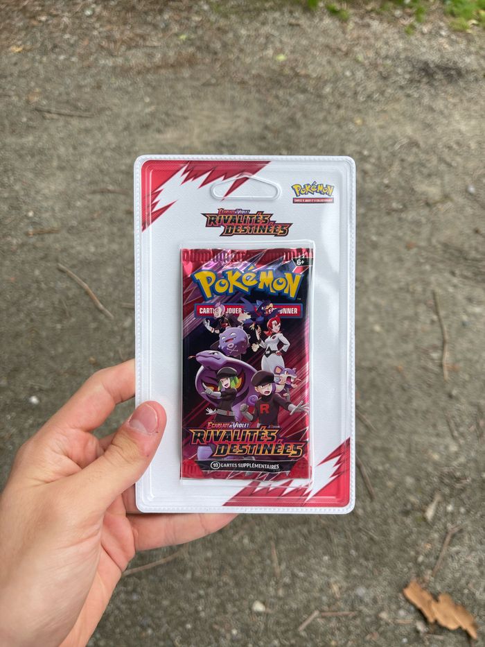 Art set blister plastique rivalité destiné ev10 Pokémon scellé - photo numéro 5