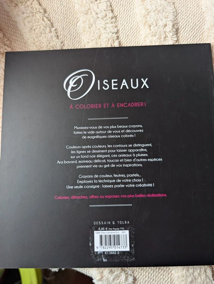 Cahier de coloriage. Oiseaux. Neuf - photo numéro 5