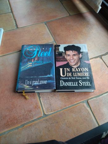 Lot livres Daniel steel