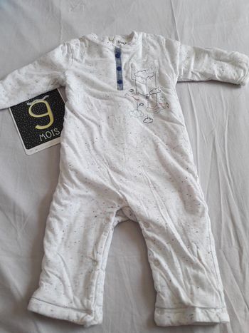 Combinaison Brioche 9m neuve