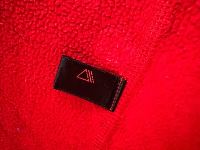 Polaire rouge sans manches homme Patagonia taille M chaleco polar gilet pile ärmellose Fleece Herren - photo numéro 6